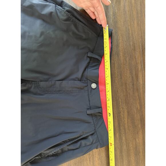 Redvanly Shorts Mens Medium Hanover 9” Pull-On Golf Black $110 - Picture 6 of 11